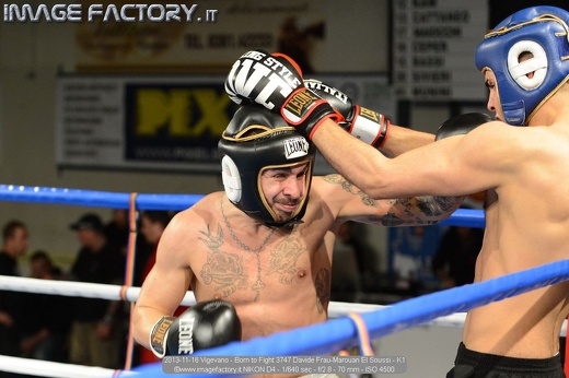 2013-11-16 Vigevano - Born to Fight 3747 Davide Frau-Marouan El Soussi - K1